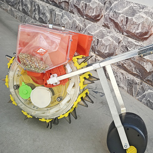 Sembradora Manual con Dos Tolvas para Maíz, Guisantes, Frijoles y Otras Semillas, Equipo Agrícola - Product Image 2
