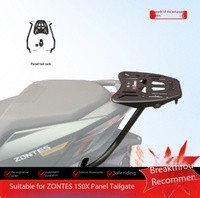 Support de porte-bagages arrière renforcé, support de boîte à bagages modifié, support de porte-cargaison pour moto Zontes 150X