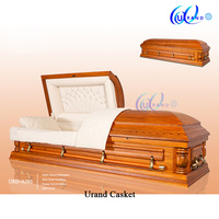 Ataúdes de Madera de Caoba Africana Sólida de Alta Calidad al por Mayor - Ataúdes y Urnas Funerarias Personalizadas