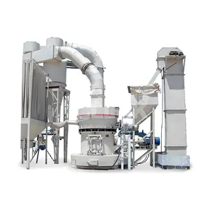 Mica Powder Making Machine Raymond Roller Grinding Mill For Mica Limestone Gypsum Powder Production Line