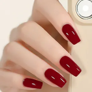 Factory Wholesale Manufacturers Direct Nail Varnish Polish Wine Red Series Nail Gel Polish