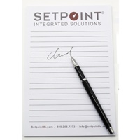 Blocs de Notas Promocionales Personalizados, Bloc de Notas para Reuniones, Muestra Gratuita, A5, con Hojas Desprendibles, Encuadernación con Adhesivo, Bloc de Notas Semanal/Diario con Logotipo
