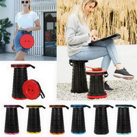 Tabouret de camping, de pêche et de jardin pliable, compact, universel, durable, professionnel, haute pression, robuste, pour l'extérieur