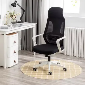 Appui-tête réglable de haute qualité chaise de travail en maille pivotante chaises de bureau en maille ergonomique