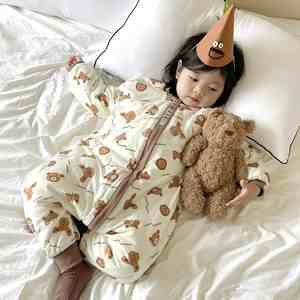 Saco de Dormir Ecológico de Algodón Personalizable para Bebé, Saco de Dormir Usable para Bebé con Cremallera Bidireccional - Product Image 5