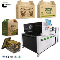 Nueva Impresora Digital de Inyección de Tinta de Alta Velocidad Onepass, 40m/min, 1200dpi, USB/Wi-Fi, Automática, Multifunción, para Cajas de Papel, Cajas Corrugadas, PLC