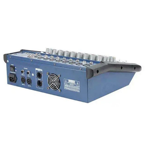 8 Channel Powered Mixer 2x250W With <b>Bluetooth</b> <b>USB</b> SD Card Audio Interface <b>For</b> Live Performance Studio Mixing - Product Image 3