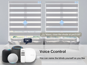 Stores zébrés électriques pour fenêtres de <span class=keywords><strong>caravane</strong></span> - Installation intégrée, design simple, options occultantes et translucides, design moderne - Product Image 3