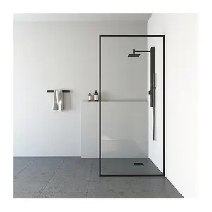 ORTONBATH Factory Direct Sale Bathroom Glass Shower Doors Tempered Glass Shower Room Cabin Enclosure