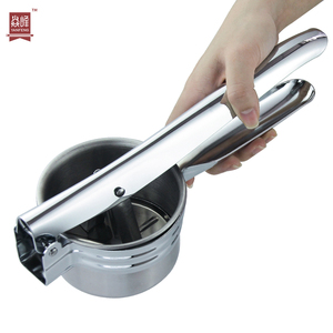 YF frutas <span class=keywords><strong>y</strong></span> verduras herramientas de acero inoxidable de arroz con antideslizante de silicona mango de 3 en 1 de masher - Product Image 2