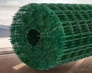 Malla de alambre soldada recubierta de PVC verde para aplicaciones de cercas agrícolas - Product Image 2