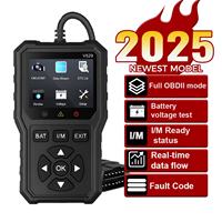 Lecteur de code OBD FOXSUR V529, scanner automobile, diagnostic de panne de voiture, détecteur de panne de voiture OBD, scanner de diagnostic automobile
