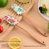 Spatule en silicone, mini-cuillère, outil de pâtisserie pour la crème et les gâteaux, pour un usage domestique
