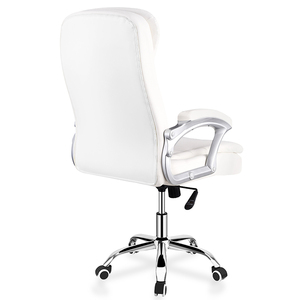 Chaise de bureau moderne à dossier haut en cuir PU 2026, chaise de bureau pivotante pour patron, mobilier de bureau - Product Image 5