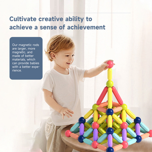 <span class=keywords><strong>Jeu</strong></span> de <span class=keywords><strong>construction</strong></span> éducatif DIY 3D pour enfants, bâtonnets et billes magnétiques, jouets de <span class=keywords><strong>construction</strong></span>, blocs de <span class=keywords><strong>construction</strong></span> en plastique ABS - Product Image 3