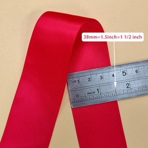 סרט יוקרה באיכות פרימיום סרט מעורב צבעים ורוד אזליה ורוד 1.5 אינץ 'כפול סרטים סאטן 4 ס "מ עבור ורדים נצחיים - Product Image 3