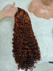 Promoción Letsfly: Peluca de Cabello Humano Brasileño 100% de 20 Pulgadas, 220g, 10A, con Frente de Encaje 13x4, Ondas Naturales al 200%, Buena Calidad, $74 - Product Image 3