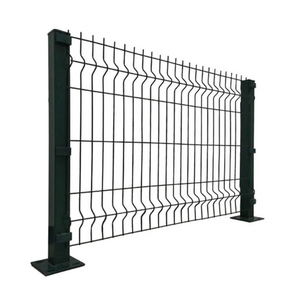 Panneau de clôture en treillis métallique 3D galvanisé et recouvert de PVC de haute qualité, traité thermiquement, respectueux de l'environnement, <span class=keywords><strong>pour</strong></span> jardin extérieur - Product Image 1