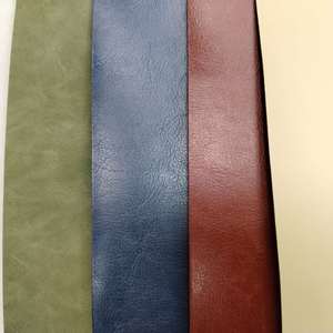 Etiket defter ve marka yapmak için kitap kapak malzemesi toptan renkli PU termal deri kumaş - Product Image 2