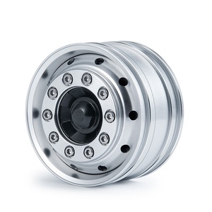 Jantes avant Beadlock en alliage métallique pour camion tracteur RC <span class=keywords><strong>1</strong></span>/<span class=keywords><strong>14</strong></span> T a 56, pièce de mise à niveau pour véhicule tout-terrain - Product Image 5