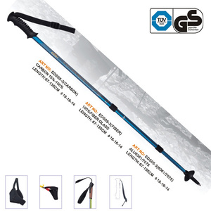 Camping en plein air En Aluminium Télescopique <span class=keywords><strong>Bâton</strong></span> <span class=keywords><strong>de</strong></span> Marche <span class=keywords><strong>Nordique</strong></span> - Product Image 1