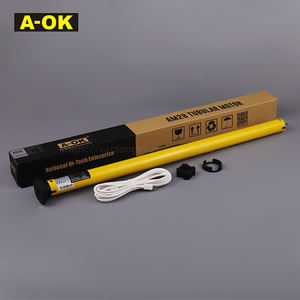 <span class=keywords><strong>Moteur</strong></span> tubulaire rechargeable <span class=keywords><strong>AOK</strong></span> AM28-ES-E 1,8 Nm pour stores et volets roulants motorisés à télécommande, batterie lithium 28 mm - Product Image 2