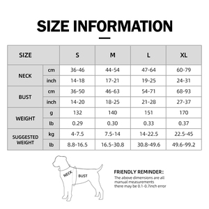 屋外ペットハーネスオックスフォード布通気性ベスト保護カバー付きプルなし犬用ハーネス - Product Image 6