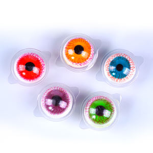 Venta al por mayor <span class=keywords><strong>Candy</strong></span> Factory's <span class=keywords><strong>Gummy</strong></span> Earth and Eyeball <span class=keywords><strong>Egg</strong></span> Fruity Gummies Halloween Regalo a granel para niños en botella de embalaje - Product Image 1