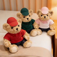Polo en peluche Ourson avec logo personnalisé en polyester et coton PP