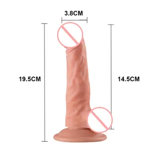 Sex Product Sterke Zuigkracht Op Penis Sex Toys Jelly Enorme Strap On Dildo Realistische Dildo Voor Vrouwen