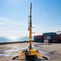 Guindaste Aranha RST L-709 de 4 Toneladas, Grau Industrial, Telescópico, com Elevação de 10m para Projetos de Manutenção de Pontes