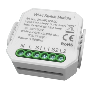 Fabrik Outlet <span class=keywords><strong>IoT</strong></span> Smart home fernbedienung <span class=keywords><strong>2</strong></span> gang WIFI Wand Schalter modul - Product Image 6