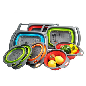 Offre Spéciale pliable Sur Évier Passoires/cuisine Pliable crépine <span class=keywords><strong>Pour</strong></span> légumes et fruits - Product Image 6