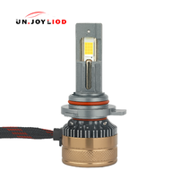 Ampoule de phare LED 9012 Canbus sans erreur 100W 6500K Blanc, feux de croisement et de route, remplacement de phare automobile