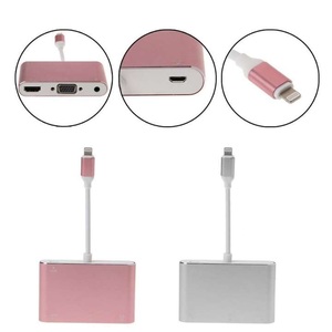 Adaptador HDMI VGA con Conector de Audio de 3.5mm para iPhone y iPad - Product Image 5