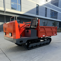 Camion benne sur chenilles diesel tout-terrain de 2 tonnes, grande capacité, haute qualité, certifié