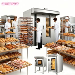 Forno Rotante Industriale Elettrico a Gas per Torte e Pane, 18-36 Teglie, Panettiera Rotante - Product Image 4