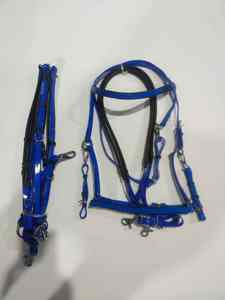 Brida de resistencia hecha a mano hecha de cuero Premium Ajuste cómodo Ideal para entrenamiento, carreras y competiciones ecuestres - Product Image 2