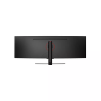 Écran de jeu incurvé de 49 pouces, 4k, 144 Hz, écran d'ordinateur super large, panneau d'affichage