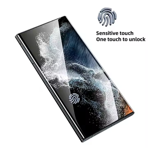 Pellicola Protettiva per Schermo <span class=keywords><strong>Smartphone</strong></span>, <span class=keywords><strong>Protezione</strong></span> UV HD Trasparente, <span class=keywords><strong>Vetro</strong></span> UV 3D ad Alta Definizione - Product Image 3