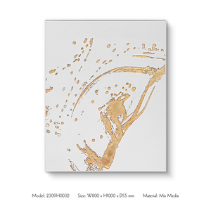 Salon Décoration De Luxe Technique Mixte Oeuvre À La Main Personnalisé 3D <span class=keywords><strong>Peinture</strong></span> Abstraite Sculpture Sur Bois Mur Art pour hôtel <span class=keywords><strong>maquette</strong></span> - Product Image 4