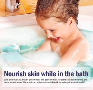 Bombas de Baño Veganas 100% Naturales y Orgánicas con Manteca de Karité y Aceite de Coco, Aroma Burbujeante, Excelentes para Decorar, Nutrir y Exfoliar - Product Image 6
