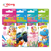 Stylo aquarelle Yalong, le plus précieux, pour l'art et la coloration, 6/12/18 couleurs, pointe en fibre, ensemble de stylos aquarelle pour enfants