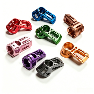 Accesorios para Dispositivos Médicos, Mecanizado CNC de Precisión Personalizado, Aluminio Anodizado en Color para Piezas de Fijación Hechas Según Su Dibujo - Product Image 3