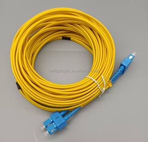 Không thấm nước Patchcord duplex 3m SM SC UPC LC FC ST MTP MPO Pigtail Cáp Jumper FTTH sợi vá dẫn vá dây sợi - Product Image 6
