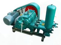 Pompe à boue triplex haute pression BW250 250L/min, pompe à piston alternatif pour le forage de puits d'eau et les sondages