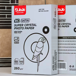 กระดาษ <span class=keywords><strong>Jojo</strong></span> 4R ขนาด 10*<span class=keywords><strong>15</strong></span> นิ้ว 6 นิ้ว กระดาษเคลือบสีด้าน 260 แกรม กระดาษกันน้ำ กระดาษภาพถ่ายกันน้ำแบบด้าน สำหรับเครื่องพิมพ์อิงค์เจ็ท - Product Image 3