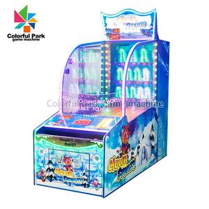 เครื่องเล่นเกมหยอดเหรียญในร่มราคาถูก สีสันสดใส สำหรับเด็ก พร้อมรางวัลและลุ้นโชค - Product Image 1