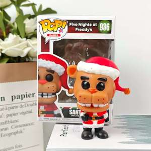 Vente en gros de figurines de Noël en édition limitée : renard en pain d'épices et ours brun, modèles, figurines de dessins animés et ornements - Product Image 4