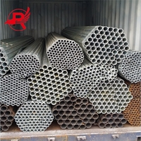 Tuyau en acier galvanisé ERW de meilleure qualité enduit de zinc 4 pouces avec une construction à expédition rapide